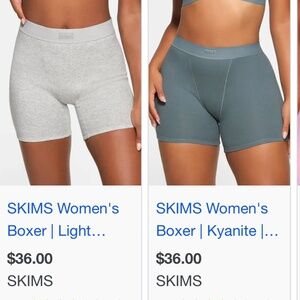 SKIMS Cotton Rib Boxer
